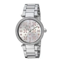 Γυναικείο Ρολόι Michael Kors Mk6483 (33mm) Μεταλλικό Μπρασελέ Ασημί