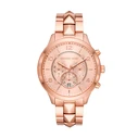 Γυναικείο Ρολόι Michael Kors Mk6713 (45 mm) Μεταλλικό Μπρασελέ Ροζ
