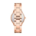 Γυναικείο Ρολόι Michael Kors Mk7473 (38mm) Μεταλλικό Μπρασελέ Ροζ