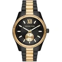 Ρολόι Unisex Michael Kors Mk8948 (45mm) Μεταλλικό Μπρασελέ Μαύρο