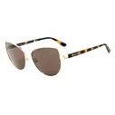 Michael Kors MK-1162 Women's Sunglasses 58/16/140 - LANI KAI Category 3 - Brown Lenses, Golden Frame