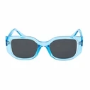 Michael Kors Women's Sunglasses MK2239U Sky Blue 50/19/140 Acetate Grey Lenses (Category 3 - Denali)