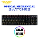 Gaming Πληκτρολόγιο Ενσύρματο Armaggeddon OPTICAL Mechanical RGB MKO-13R Black