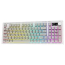 Armaggeddon MM-98S Ασύρματο Οπτικό Gaming Πληκτρολόγιο με RGB φωτισμό (US) Artic Fox