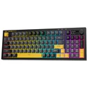 Armaggeddon MM-98S Ασύρματο Οπτικό Gaming Πληκτρολόγιο RGB (US) - Κίτρινο