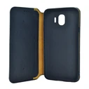 Θήκη Κινητού Powertech Slim Leather για Samsung J4 2018, μαύρη
