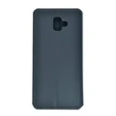 Θήκη Κινητού Powertech Slim Leather για Samsung J6 Plus 2018, γκρι