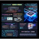 Mini PC Blackview Mini Pc Intel N150 (16Gb+1Tb) 4K Dual Band Win11 Pro Black