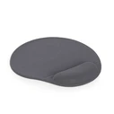 Mousepad Gembird GEL With WRIST REST GREY