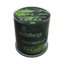 DVD-R, MediaRange 4.7GB, 16x, 100τμχ Cake box