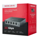 Network Switch Mercusys Desktop Ms105Gs-M2, 5X 2.5Gbps Θύρες, Un/1.0
