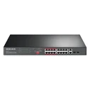 Network Switch Mercusys Rackmount Ms118Cp, 16X 10/100Mbps Poe+ & 2X Gigabit, Un/1.0
