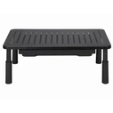 Βάση Monitor Gembird Adjustable Stand With Drawer (Rectangle) Black