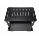 Βάση Monitor Gembird Adjustable Stand With Drawer (Rectangle) Black