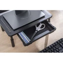 Βάση Monitor Gembird Adjustable Stand With Drawer (Rectangle) Black