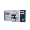 Βάση Monitor Gembird Adjustable Stand With Drawer (Rectangle) Black