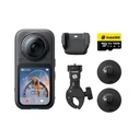 Insta360 X6 Motorcycle Bundle - 8K, 1" Sensors, Triple AI Chip, OLED Display