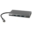 Docking Station NSP N17 10 σε 1 (8340277) Type-C σε VGA με Audio, RJ45, PD, SDXC/SD 3.0, 3 USB 3.0, HDMI 4K
