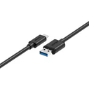 Καλώδιo USB UNITEK Y-C474BK 1 m 3.2 Gen 1 (3.1 Gen 1) A C Black