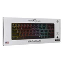 White Shark NAGAMAKI GK-006131 Gaming Μηχανικό Πληκτρολόγιο (US, Low Profile Brown Switch, RGB)