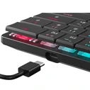 White Shark NAGAMAKI GK-006131 Gaming Μηχανικό Πληκτρολόγιο (US, Low Profile Brown Switch, RGB)