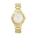Γυναικείο Ρολόι Nautica Napcpr004 (36mm) Μεταλλικό Μπρασελέ Χρυσό
