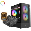 ARMAGGEDDON Aquaron Nemo 3 Gaming Mini Tower PC Case Black (NEMO3B)