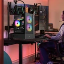 ARMAGGEDDON Aquaron Nemo 3 Gaming Mini Tower PC Case Black (NEMO3B)