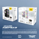 Armaggeddon Aquaron Nemo 3 Mini Tower Κουτί Υπολογιστή Λευκό με Tempered Glass & ARGB