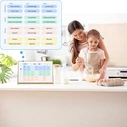 Blackview NEST10 Διαδραστικός Πίνακας Αφής 10.1" Android Smart Family Hub (Φυσικό Ξύλο)