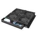 Αξεσουάρ Rack Powertech cooling fan με θερμοστάτη NETW-0010, 29.5x31x4cm