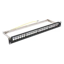 Patch Panel Powertech Keystone Patch Panel για rack NETW-0013, 24-port, 1U