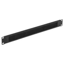Βούρτσα Προστασίας Για Rack Powertech Netw-0030, 19"/1U, Μεταλλικό, Μαύρο