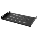 POWERTECH Σταθερό Ράφι για Rack 19 NETW 0042 Βάθος 250mm Μαύρο