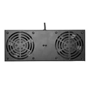 POWERTECH cooling fan για rack NETW-0045 2x fans με μεταλλικό tray 1.5m καλώδιο schuko 33x13cm