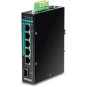Network Switch 6-port Indust. Gbit PoE+ DIN Rail Metal Layer 2 120W