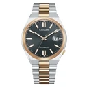 Ανδρικό Ρολόι Citizen Nj0154-80H (40mm) Μεταλλικό Μπρασελέ Ασημί