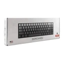 White Shark GK-007711 NUNCHAKU Mechanical Gaming Keyboard - US Layout, Hot-Swap Red Switches, RGB, Gray Gradient (Red)