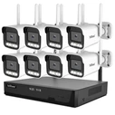 Sricam 5MP 8-Channel Wireless IP Camera Surveillance Kit with NVR (SRIHOME NVS001-8IPC065)