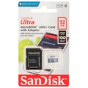 Κάρτα Μνήμης microSDHC 32GB SanDisk Ultra Lite Ad. SDSQUNR-032G-GN3MA