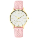 Γυναικείο Ρολόι Nine West Nw-2560Svpk (38mm) Δερμάτινο Λουράκι Ροζ