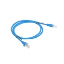 Καλώδιο Δικτύου Lanberg RJ45, Cat. 5e, UTP, 1m, Blue