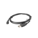 Καλώδιo USB Lanberg CA-USBM-10CC-0010-BK 1 m 2.0 Micro-B A Black