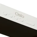 Επιτραπέζιο Ρολόι Osio OCA-3015W ξυπνητήρι με θερμοκρασία και ημερομηνία, Άσπρο