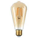 Λάμπα LED Optonica ST64 1305, 8W, 2500K, E27, 700lm