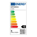 Λάμπα Optonica LED C37 1425 5.5W 6000K E14 450lm