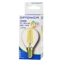 Λάμπα LED Optonica G45 Filament 1478, 4W, 4500K, E14, 400lm