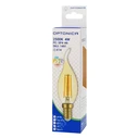Λάμπα LED Optonica Candle T35 Filament 1491, 4W, 2500K, E14, 400lm