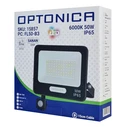 Προβολέας LED Optonica 15857 Με Αισθητήρα Κίνησης, 50W, 6000K, Ip65