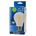 Λάμπα LED Optonica A60 Filament 1858, 4W, 4500K, E27, 400lm